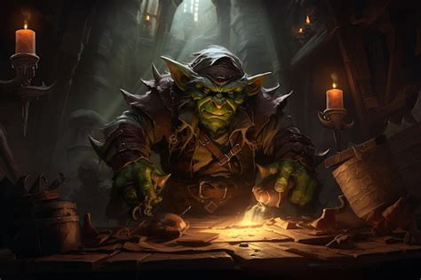 Premium Ai Image Mysteriesunveiledgoblinrogue