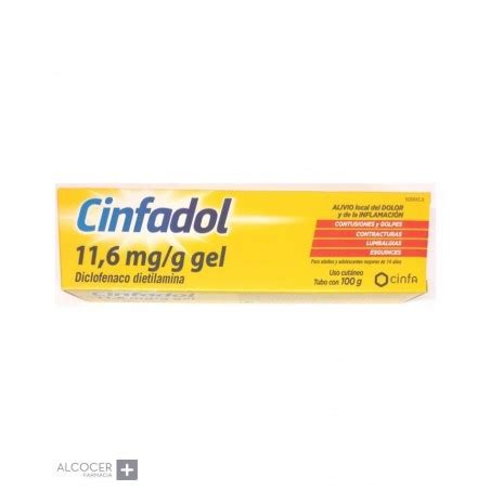 Cinfadol Gel Comprar Online Ofertas Farmacia Alcocer