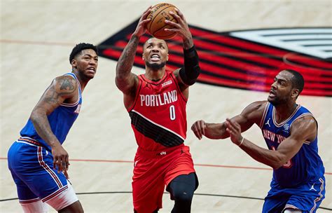 Lillard scores 39, Blazers edge Knicks | Inquirer Sports