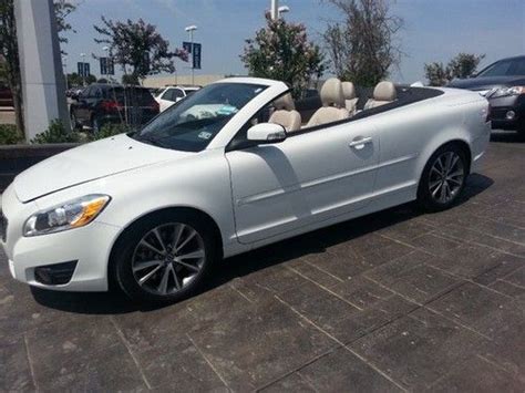 Sell Used Volvo C White Automatic Convertible Leather