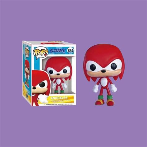 Funko Pop Vinyl Sonic The Hedgehog Knuckles Flocked 854 Ebay