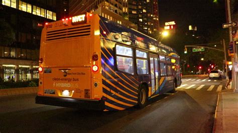 Mta New York City Bus Nova Bus Lfs Hybrid On The M