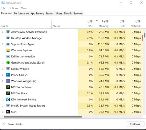 Aw X15 R2 16gb Ram Just Turned On My Pc Is This Normal Memory Usage