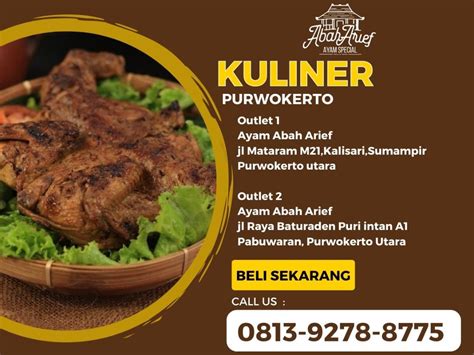 0813 9278 8775 Makanan Khas Purwokerto Adalah Serba Serbi Others Di