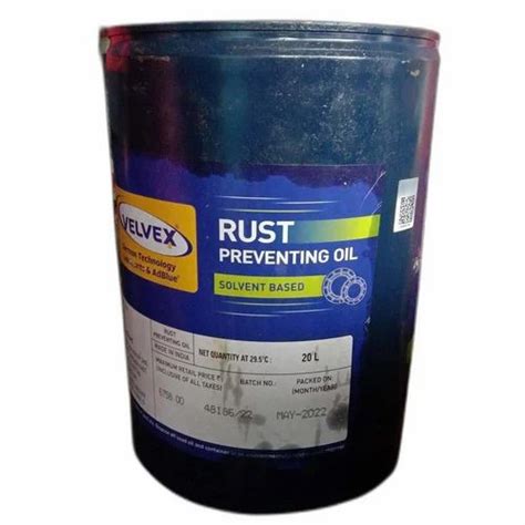 Heavy Vehicle Velvex Rust Preventing Lubricant Oil For Industrial