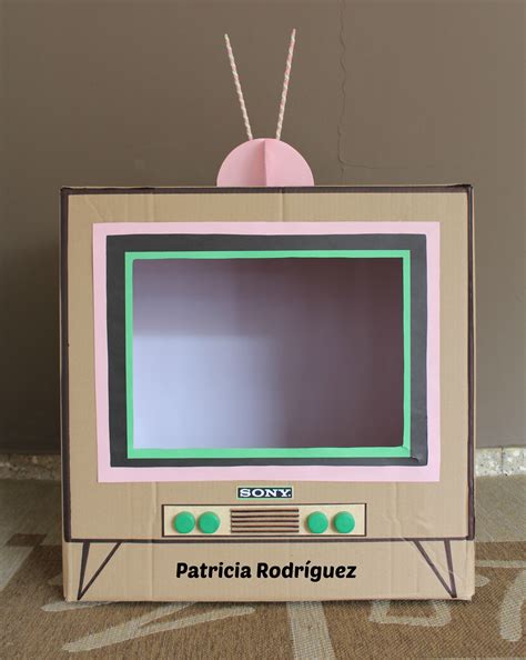 Como Hacer Un Televisor Con Material Reciclable Paso A Paso Varios