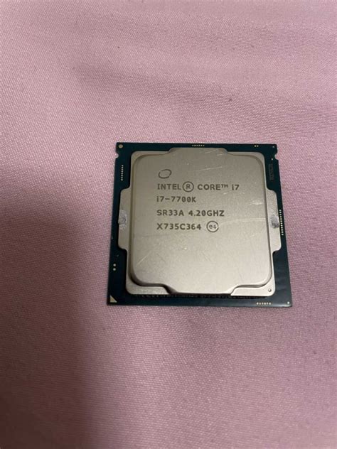 【傷や汚れあり】1円〜 Intel Core I7 7700kの落札情報詳細 ヤフオク落札価格検索 オークフリー