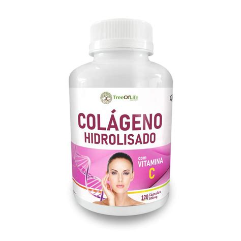 Colageno Hidrolisado Vitamina C Capsulas Mg Shopee Brasil