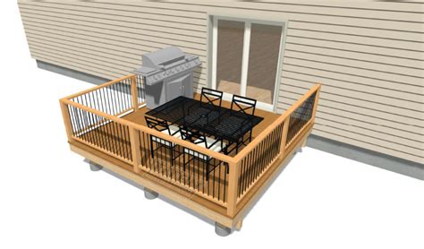 Deck Plan - Starter 12x12 - Titan Building Products