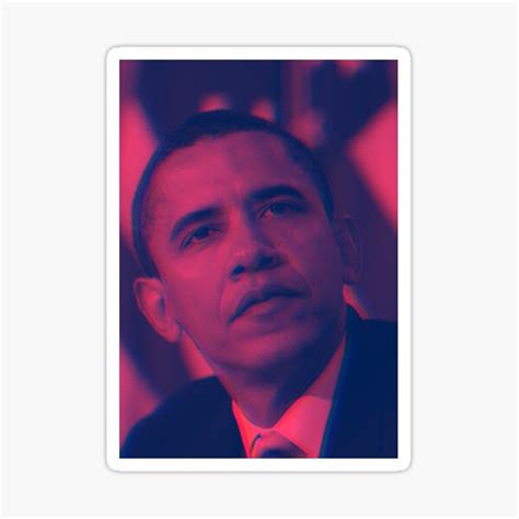 Barack Obama Sticker For Sale By Souservices Redbubble