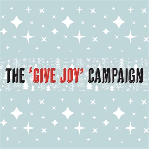 Give Joy Campaign Glad Tidings Church Sudbury