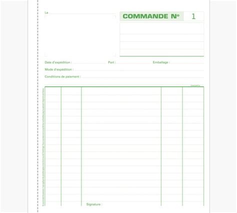 Exacompta Manifold Commandes 21x18cm 50 Feuillets Dupli Autocopiants