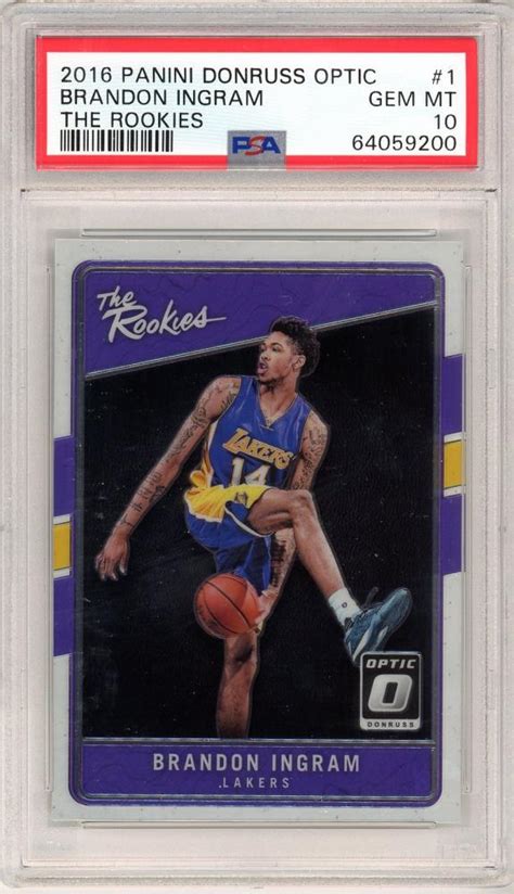 Mint Panini Donruss Optic Brandon Ingram The