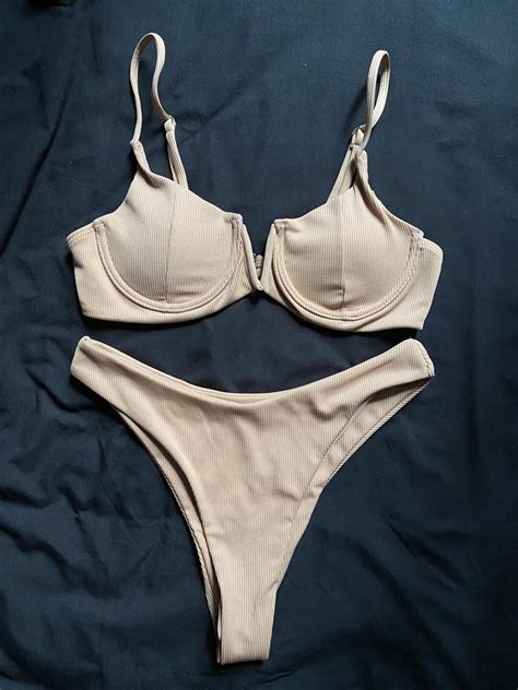 Nude Pc Women S Fashion Swimwear Bikinis Swimsuits On Carousell