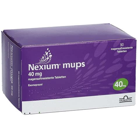 Nexium Mups Mg St Mit Dem E Rezept Kaufen Shop Apotheke