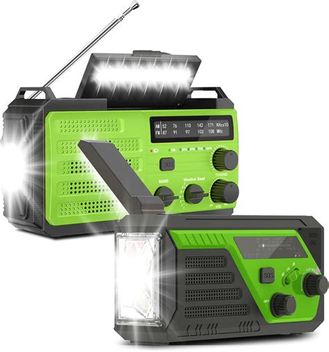 Amazon 8000mAh Emergency Hand Crank Radio 6000mAh Emergency 4