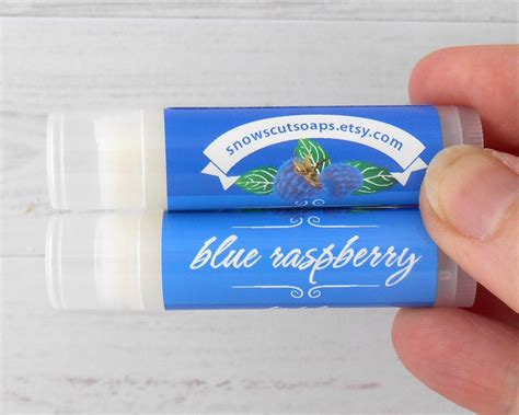 Blue Raspberry Lip Balm By Snowscutsoaps On Etsy