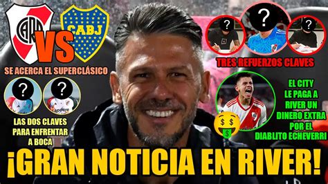 Gran Noticia En River Refuerzos Claves Demichelis Claves