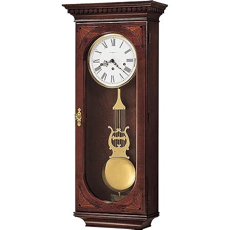 Amazon Howard Miller Lewisburg Wall Clock Tuscany Cherry