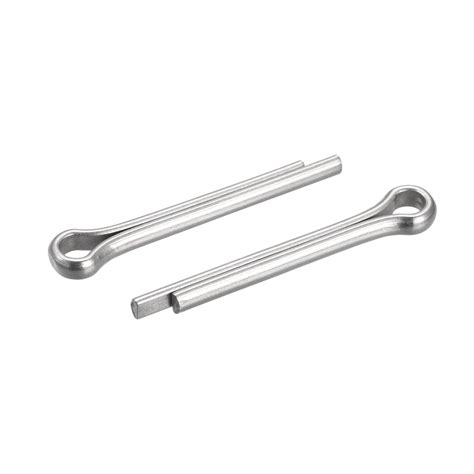 Uxcell Split Cotter Pin 5mm X 30mm Stainless Steel Clip Fastener Fitting Silver Tone 5pack