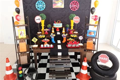 Decoração de Festa Carros Hot Wheels