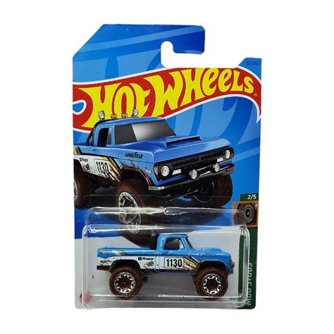 Hot Wheels 70 Dodge Power Wagon Blue 1130 H 2023 Shopee Malaysia