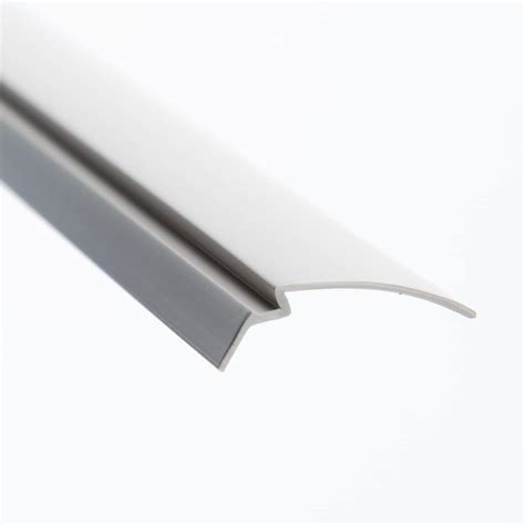 Cottonwood Hardware - Window Glazing White 72” 4-Pack, Vinyl Snap-in