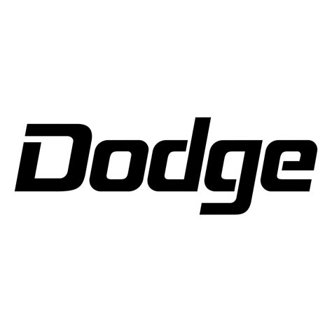 Dodge Logo Black and White (2) – Brands Logos