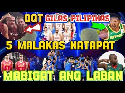 Gilas Pilipinas Olympics Qualifying Tournament Mabibigat Ang Mga