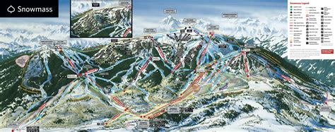 Snowmass Trail Maps OpenSnow