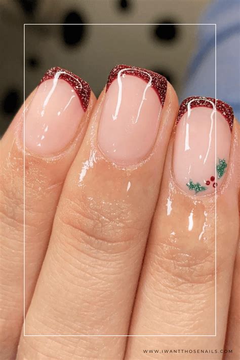 Get Festive With Christmas Red French Tip Nails The Perfect Holiday Manicure Christmas