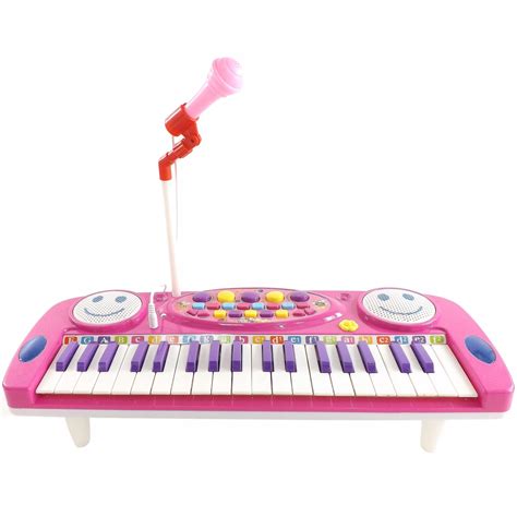 Мини електронен орган с микрофон idealSTORE Smile Magic Sing, Размери ...