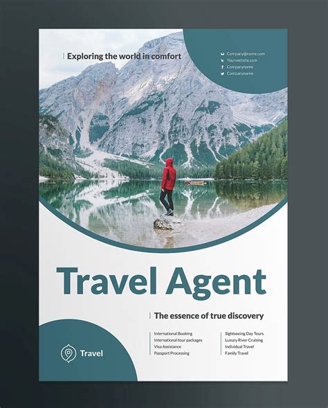 Travel Flyer Design Template Artofit