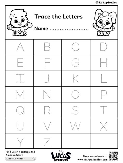 English Worksheets Alphabet Tracing Capital Letters Pdf - Infoupdate.org