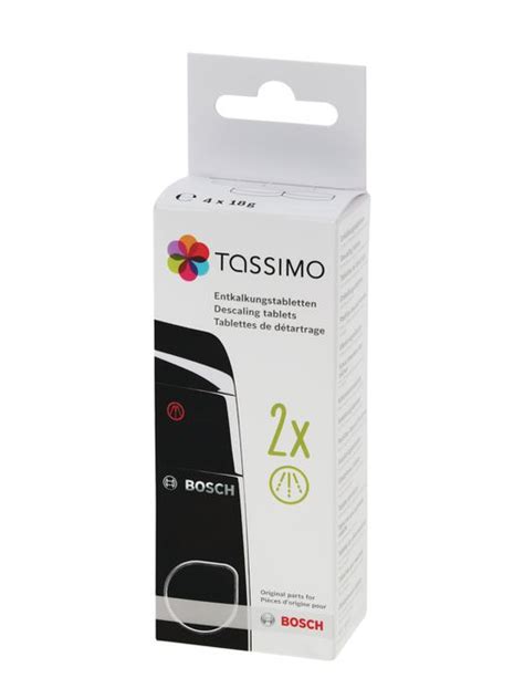 Tassimo Descaling Tablets Bosch Gb