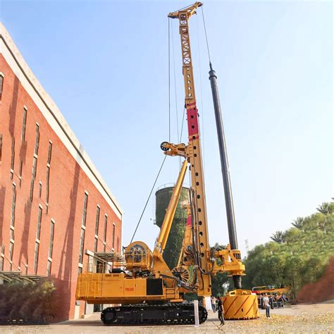 TR600 158m Depth Hydraulic Crawler Rotary Pile Drilling Rigs For Civil