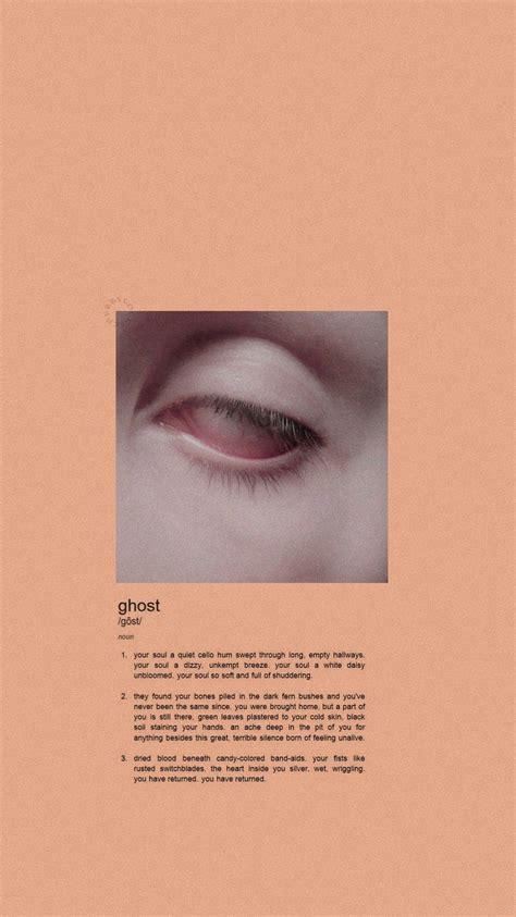 Lockscreen Peach Ghost Aesthetic Wallpapers Aesthetic Lockscreens