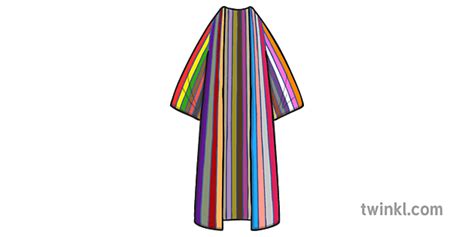 Josephs Coat Of Many Colors Illustration Twinkl