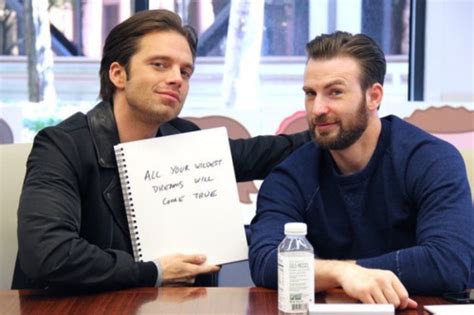 Sebastian Stan And Chris Evans Sebastian Stan Photo 39606568 Fanpop