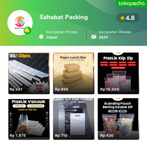 Toko Sahabat Packing Online Produk Lengkap Harga Terbaik Tokopedia