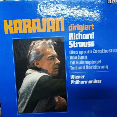 Richard Strauss Wiener Philharmoniker Herbert Von Karajan Karajan