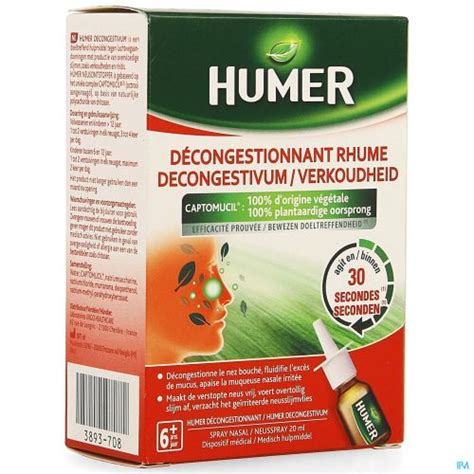 Humer Decongestant Cold Ml Pharmamarket