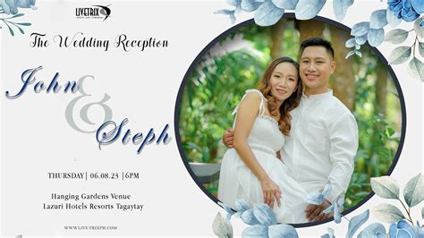 John StephThe Wedding Reception Live June 08 2023 At Lazuri Tagaytay