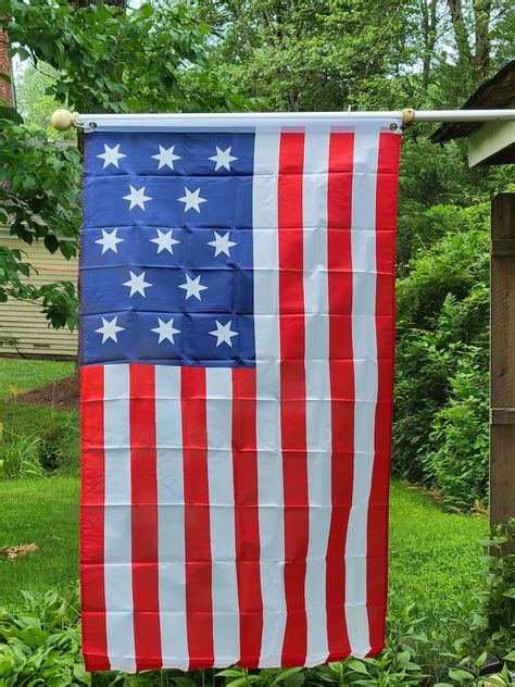 Flag 13 Star Middlebrook 3x5 Hopkinson American Flag Etsy