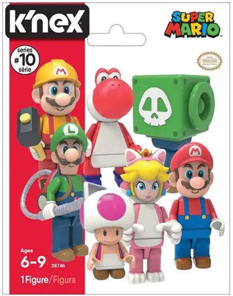 Knex Super Mario Series 10 Mystery Pack 1 Random Figure Toywiz