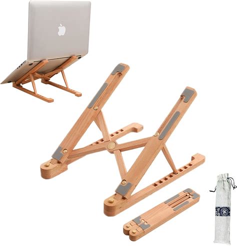 Buy Wood Laptop Stand Laptop Stand Laptop Holder Riser Computer Stand