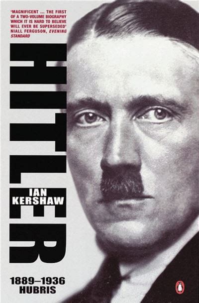 Hitler 1889 1936 Hubris Poche Ian Kershaw Achat Livre Ou Ebook