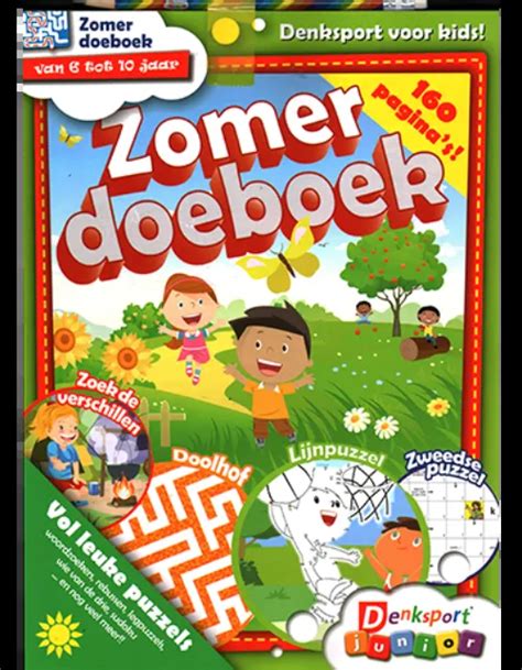 Denksport Doeboek Zomer Doeboek Magvilla