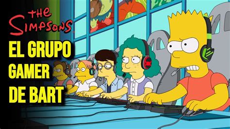 Bart Gana Dinero Siendo Un Gamer Los Simpson YouTube