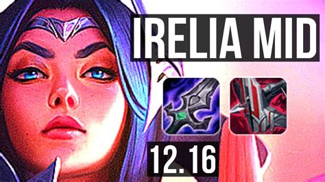 Irelia Vs Katarina Mid Solo Kills Games Dominating